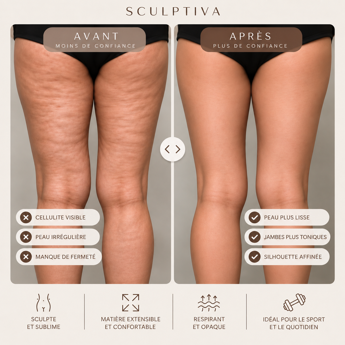 Lissez visiblement votre cellulite